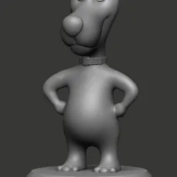 Cartoon dog