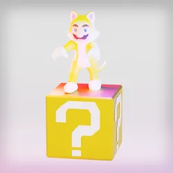 Cat Mario action figure