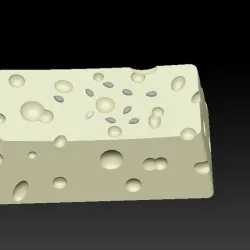 cheese keycap 3D printing
