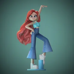 Chelsea Mermaid - Ruby Gillman, Teenage Kraken/DreamWorks Mermaid
