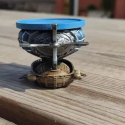 Cloudspier: Horizon's Wrath spire miniature