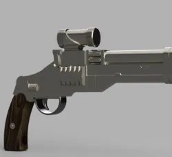 Cobb Vanth's HF-94 Heavy Blaster - Star Wars - 3D Printing Files