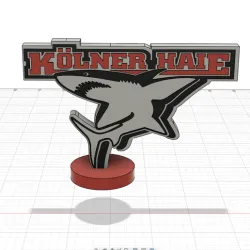 Cologne Sharks LED lamp