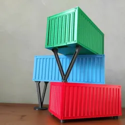 CONTAINER BUILDING (with drawers)