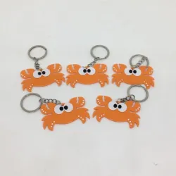 Crab key ring