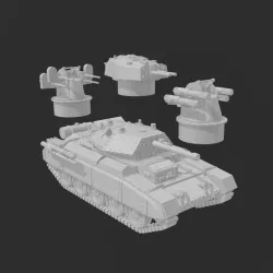 Crusader III Cruiser Tank for Dust Warfare 1947