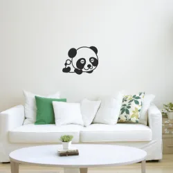 Cute Panda Bear - Wall Art Decor