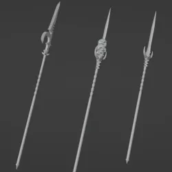 Dark Elf Spears and Flags