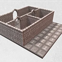 Deathball Arena Fantasy Football Dugout & Scoreboard