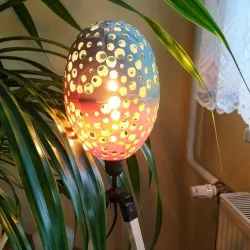 Dinosaur Egg Lamp: A Unique and Eye-Catching 3D Print