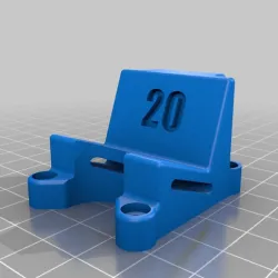 Dronewolf PUP 20 degree camera mount
