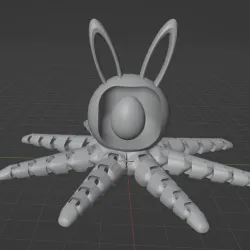 Easter Bunny Octopus