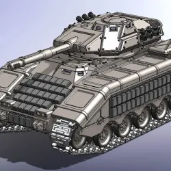 ERA Panels for TANK Predator 28mm