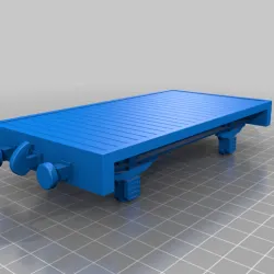 Flatbed Wagon For 16mm Scale Garden Railway Single Piece