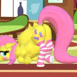 Fluttershy Pony Pin-up