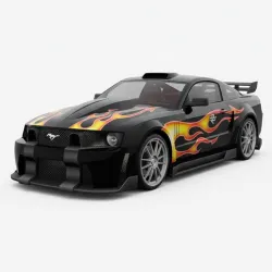 Ford Mustang GT NEEDED FOR SPEED MOST WANTED Razor