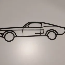 Ford Mustang wall decor