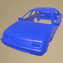 Ford Sierra hatchback 1984 PRINTABLE CAR BODY