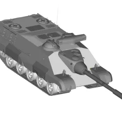 Frence tank destroyer AMX 50 Foch (155)