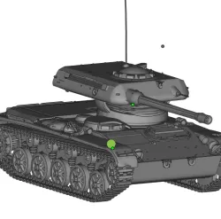French premium light tank ELC EVEN 90