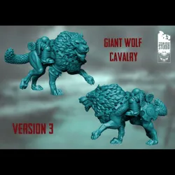 GIANT WOLF CAVALRY PACK