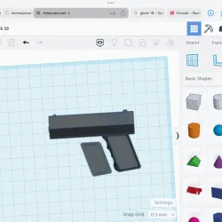 Glock 19 prop gun