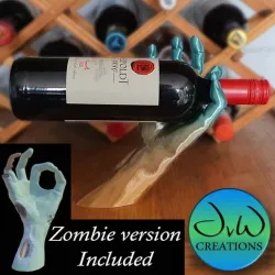 Hand Wine Bottle Stand with Zombie Version (Right & Left)