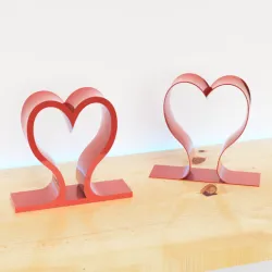 Heart Headphone Stand