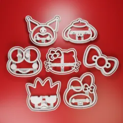 HELLO KITTY - 07 COOKIE CUTTERS