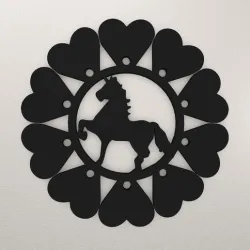 Horse Love Wall Decoration WARAJ45