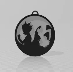 hunter x hunter keychain