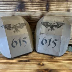 Imperial guard shoulder pads