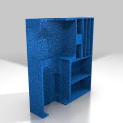 Interior storage box for Codenames Duo game