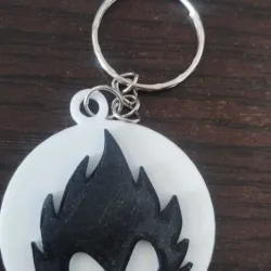 key ring vegueta stencil