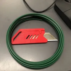 Keychain Knife - Utility Blade Holder - Modified for Your Convivence
