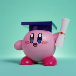 Kirby Graduation - Free