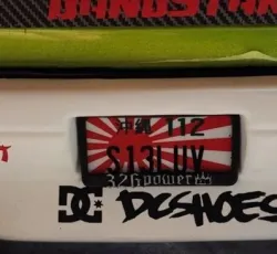 License plate holder 326.er Power