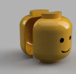 Life Size Brick Head Inspired Helmet
