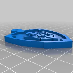 LLAVERO ESCUDO ZELDA
