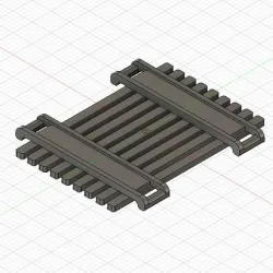 Loading platform made of slats Pirate Ship Playmobil