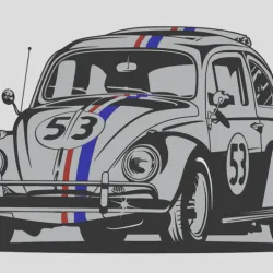 LOGO HERBIE 53 / CHOUPETTE THE LADYBUG