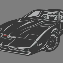 LOGO KITT K2000/ KNIGHT RIDER