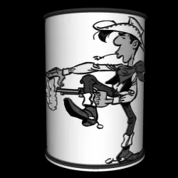 Lucky Luke and colorblind lamp