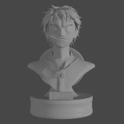 Luffy wano bust