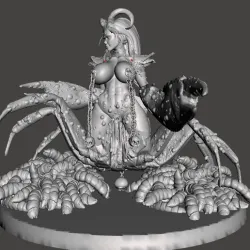 Lust Demon Lust back Rider Poxy One Page Poxy PINUP WAR GAMES