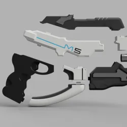 M-5 Phalanx - Mass Effect - 3D Files