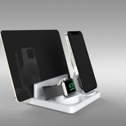 MAGSAFE CHARGER STAND FOR IPHONE, WATCH AND IPAD - NEW