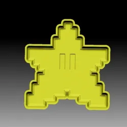 MARIO BROS STAR BATH BOMB MOLD