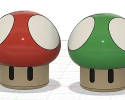 Mario mushroom storage box