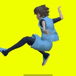 Meguru Bachira Anime Figure from Blue Lock